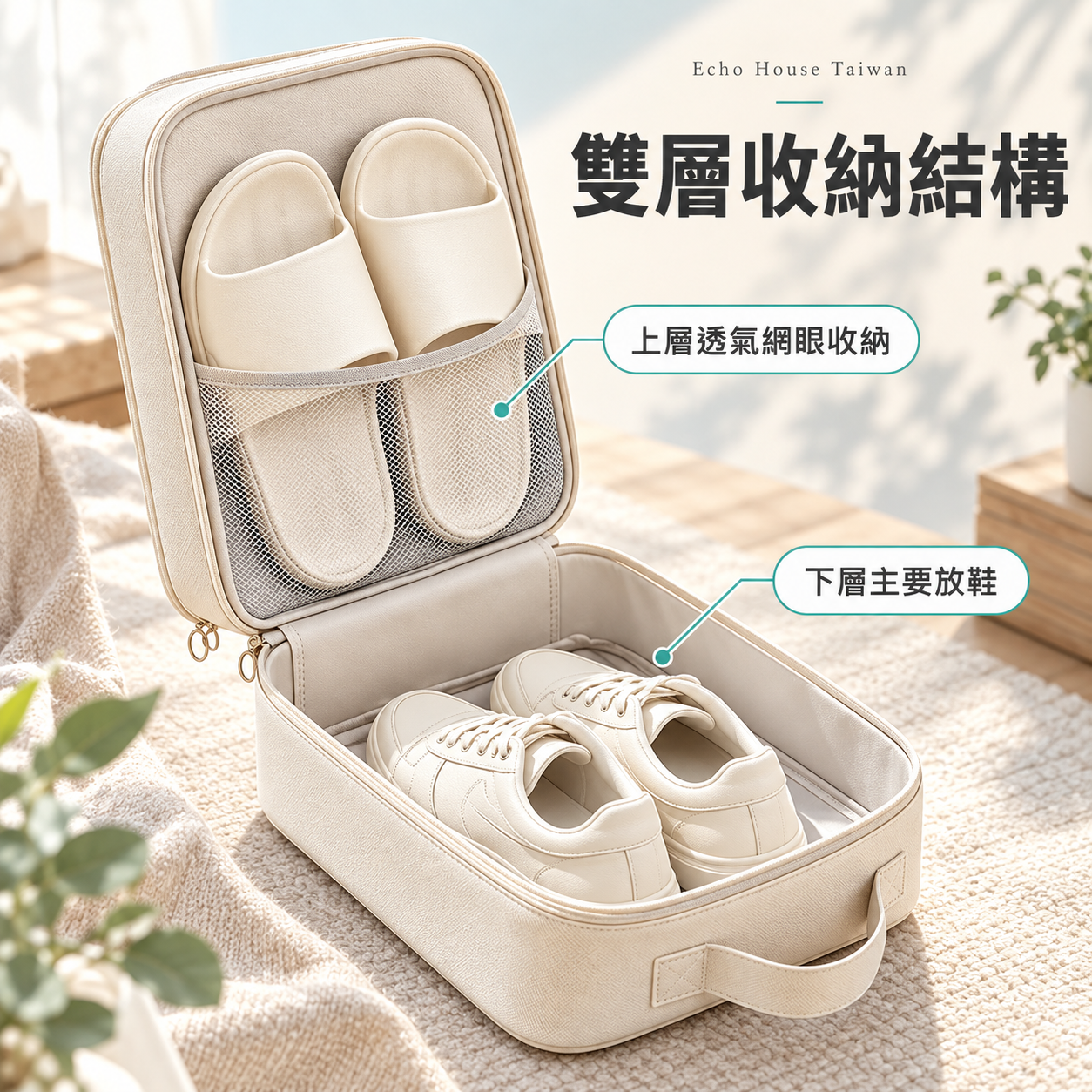 鞋子收納防塵袋：產品細節